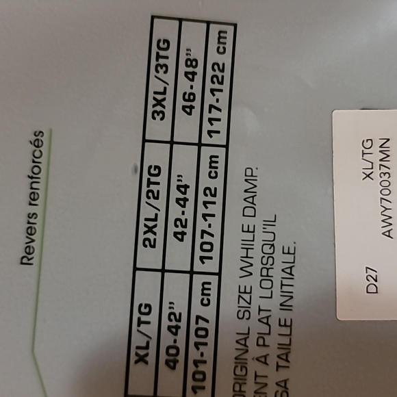 Brand NWT size XL men's thermal pants long johns by Athletic Works - Picture 4 of 7